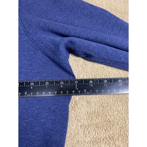 Polo Ralph Lauren Men's Quarter Zip Navy Blue Pullover Casual Sweater, Size: XL - Picture 4 of 8